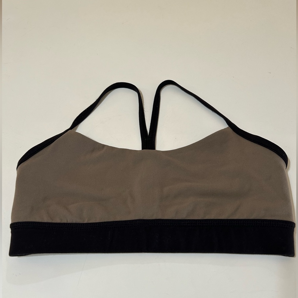Stori, Small, Sports Bra, Tan & Black 🤎🖤